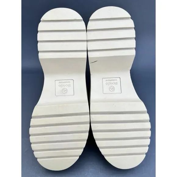 BLONDO Grayce Waterproof Lace-Up Buckled Ankle Booties Women's Size 8.5 US - Picture 7 of 12